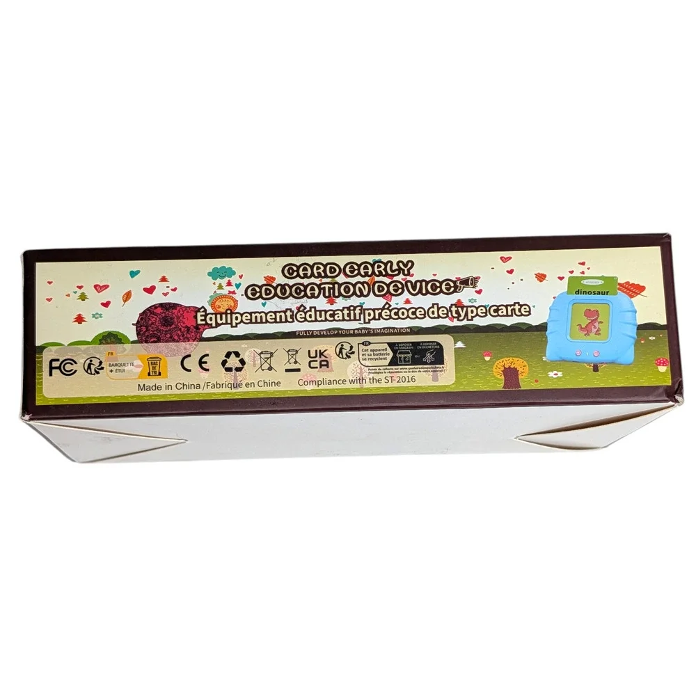 Toddler Early Education Pink Card Reader Learning New Word Toy Brand New‎